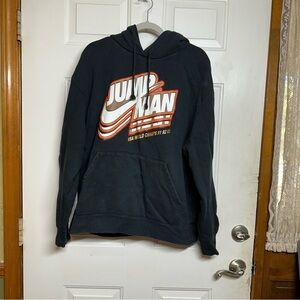 Nike Air Jordan Jump Man‎ NBA World Champ 91 92 93 Hoodie Fleece Sweatshirt XL